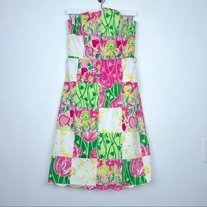 Lilly Pulitzer Strapless Vintage Sienna Dress - Derby Patch